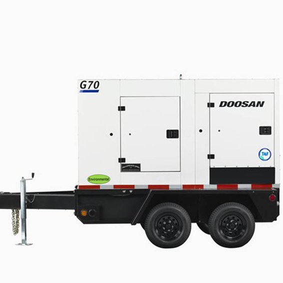 Doosan G70WDO-3A Tier 4 Generator Doosan G70 Power Generator