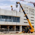 JCB 508-66TC Telehandler showing lift height capability