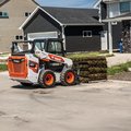 Bobcat S64 Skid Steer Loader hauling sod