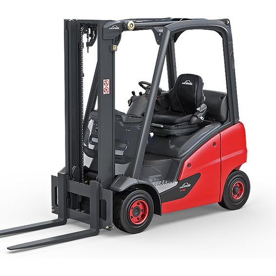 Linde H16 IC Cushion Forklift 