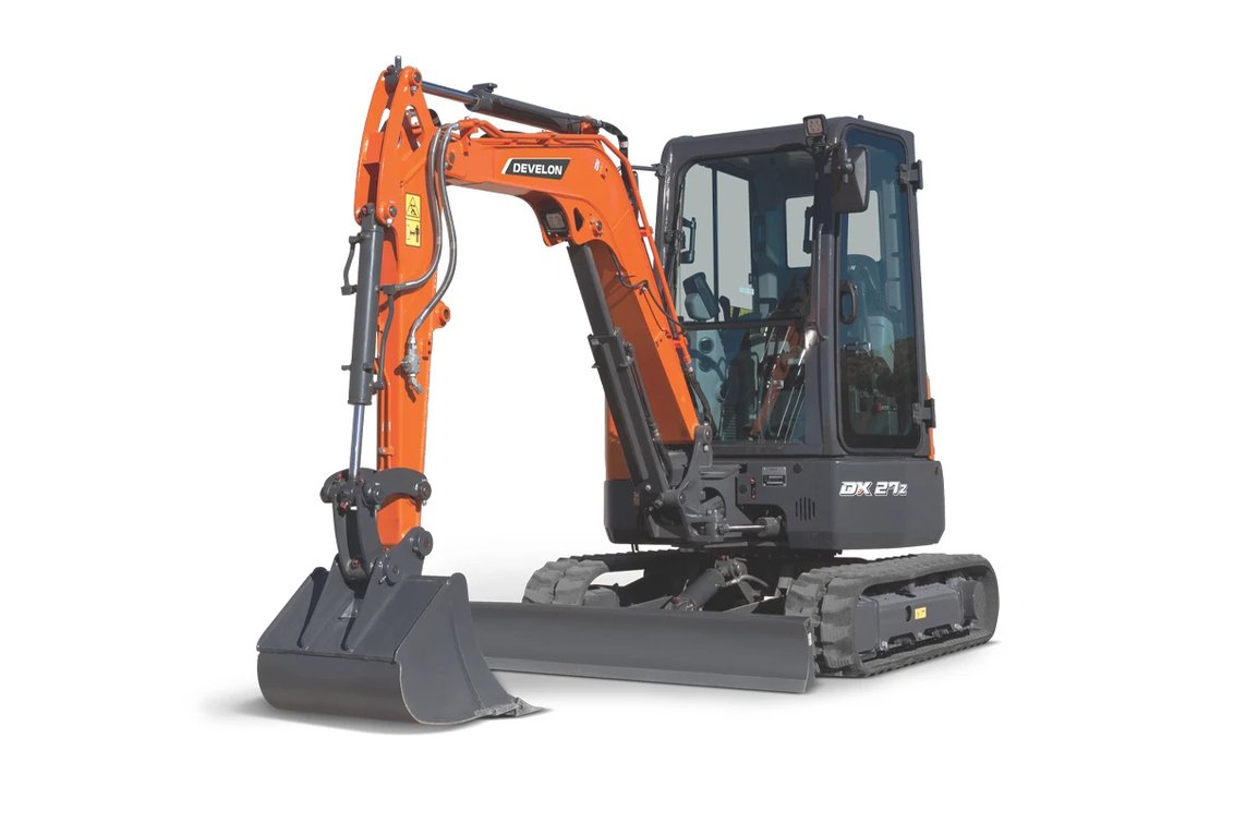DEVELON DX27Z-7 Mini Excavator 