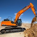 DEVELON DX225LC-7 Crawler Excavator digging