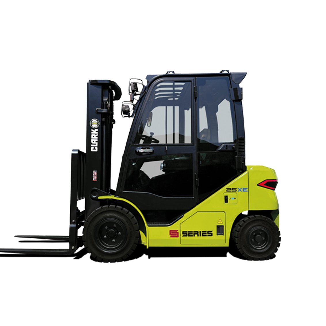 Clark S25XE Renegade Electric Rider Pneumatic Forklift 