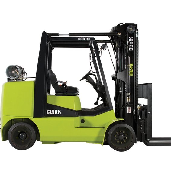 Clark CGC70 IC Cushion Forklift 