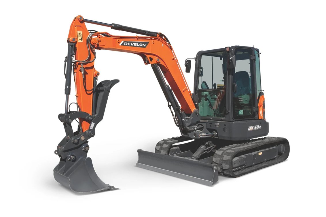 DEVELON DX50Z-7 Mini Excavator 
