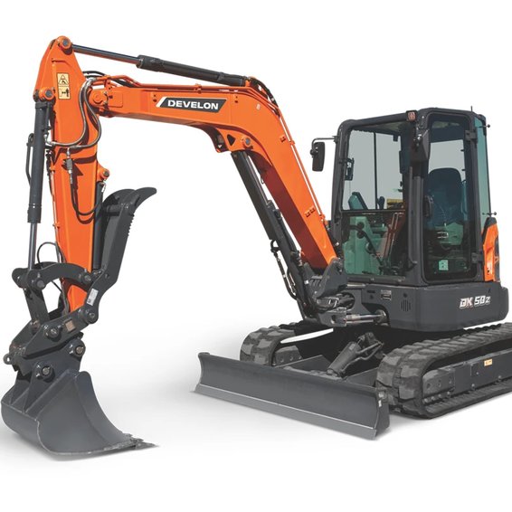 DEVELON DX50Z-7 Mini Excavator 