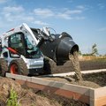 Bobcat Concrete Mixer on a Skid-Steer