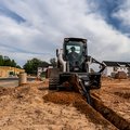 Bobcat T76-2 Compact Track Loader trenching