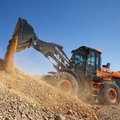 DEVELON DL200-7 Wheel Loader dumping gravel