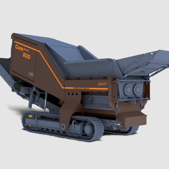 Doppstadt Coreshred 800 Twin-Shaft  Shredder 