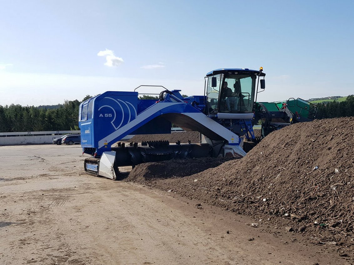 Backhus A50/55 Compost Turner Backhus A50/55 Compost Turner