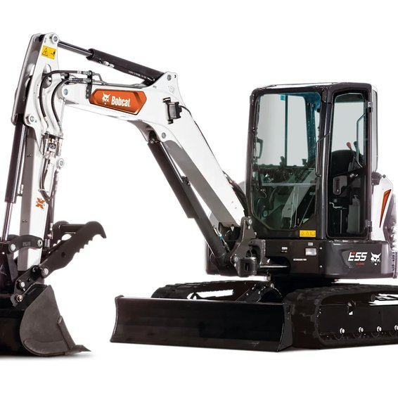 Bobcat E55 Mini Excavator 