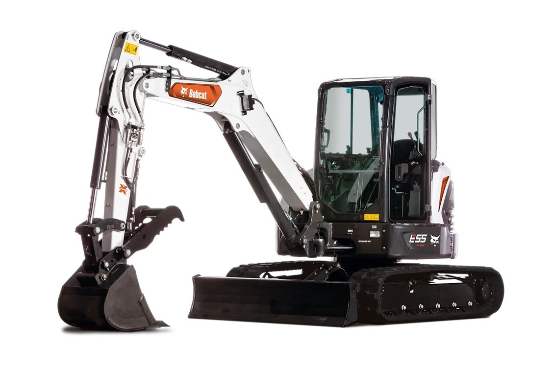 Bobcat E55 Mini Excavator 