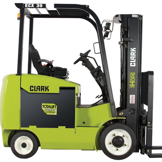 CLARK ECX20 Electric Rider Forklift CLARK ECX20 Electric Forklift