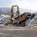 Doppstadt CoreShred 900 Twin-Shaft  Shredder shredding municipal solid waste (MSW)