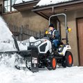 Bobcat CT1021 HST Sub-Compact Tractor with snow blower attachment