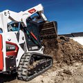 Bobcat T595 Compact Track Loader Bobcat T595 Compact Track Loader - Dumping Bucket