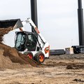 Bobcat S510 Skid Steer Loader on construction site