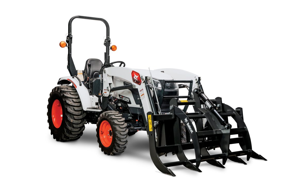 Bobcat CT2025 HST Compact Tractor with Grapple