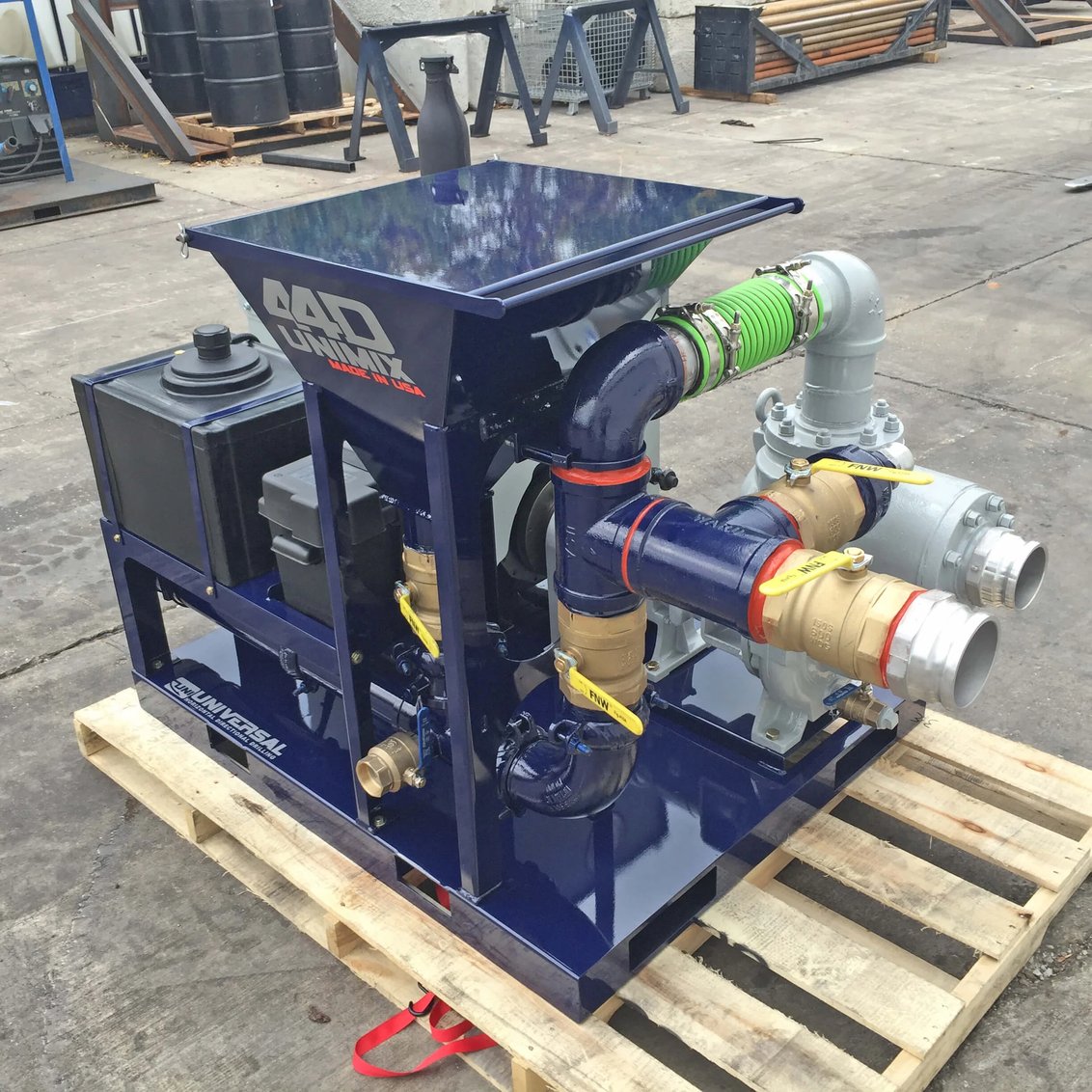 Universal HDD UNIMIX 44D Diesel HDD Mud Mixer Universal UNIMIX 44 Diesel Mix System