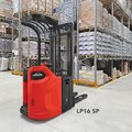 Linde L16 Electric Pallet Stacker SP in warehouse