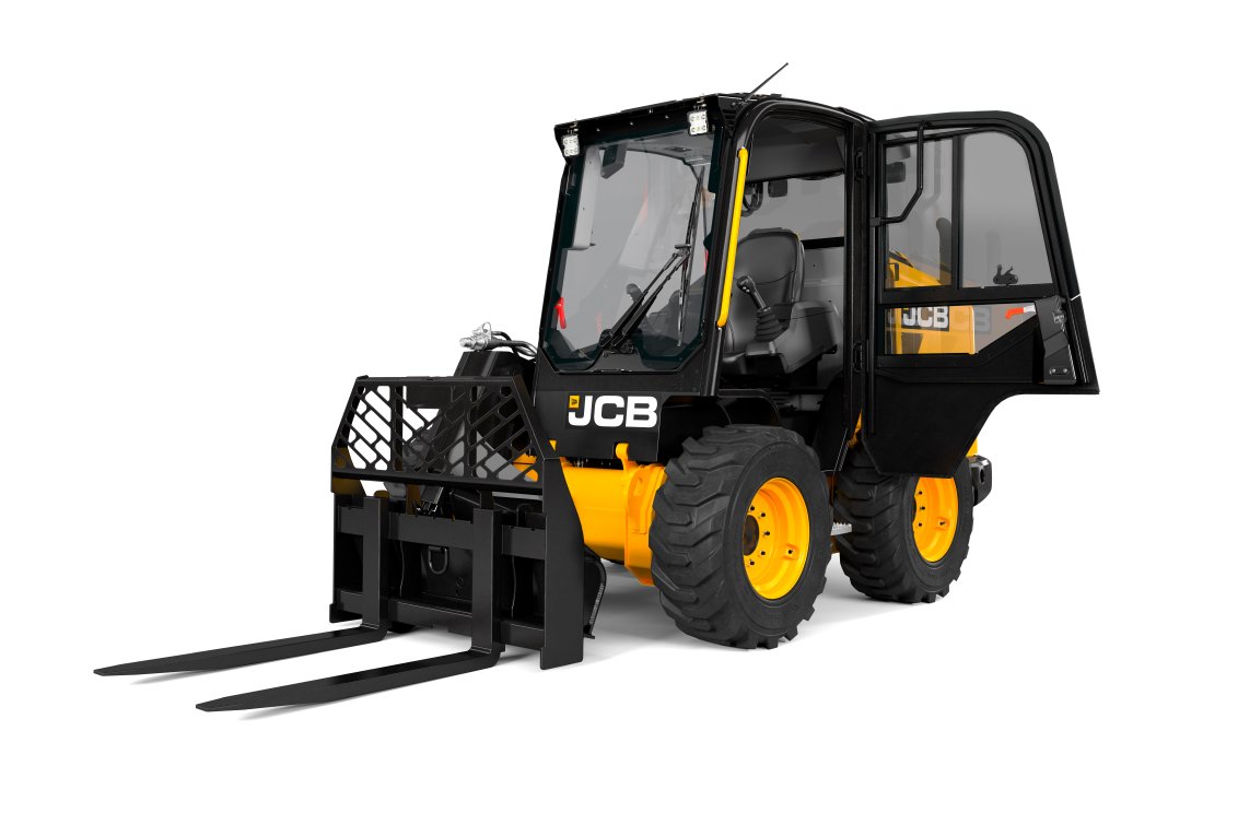 JCB 300 Skid Steer Loader side entry