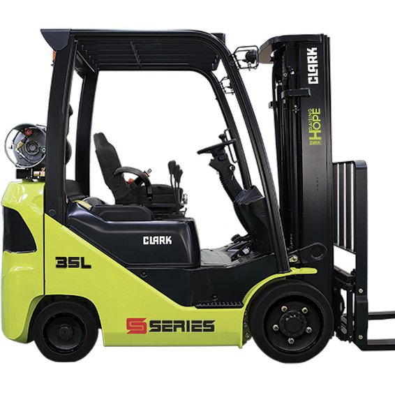 Clark S35C IC Cushion Forklift 