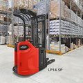 Linde L14 Electric Pallet Stacker L14 SP in warehouse