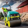 Ammann ARX 23-2 Light Tandem Vibratory Roller paving
