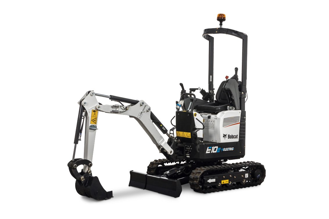 Bobcat E10e Electric Mini Excavator 