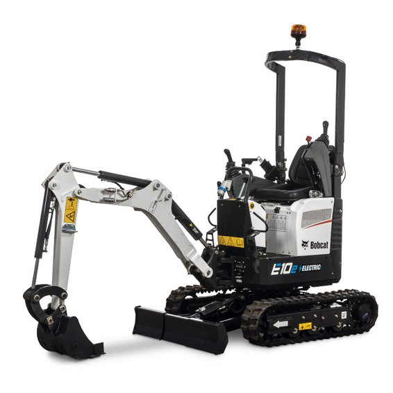 Bobcat E10e Electric Mini Excavator 