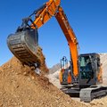 DEVELON DX140LCR-7 Crawler Excavator Piling Dirt