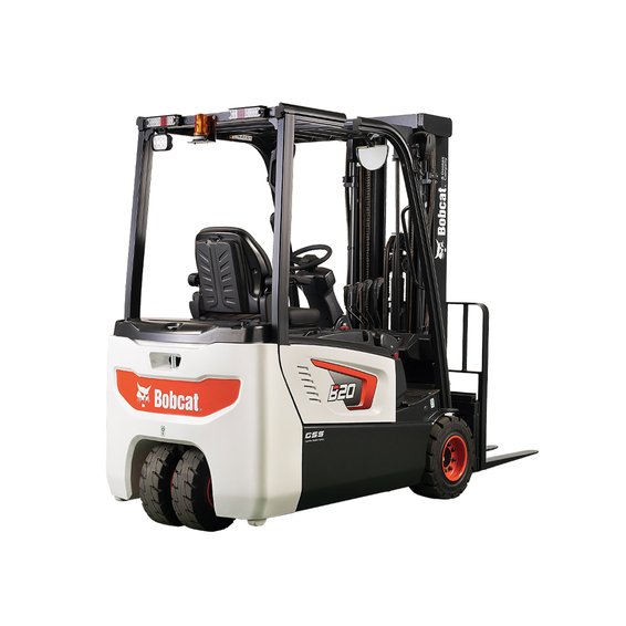 Bobcat B20T-7 Plus 3-Wheel Electric Cushion Forklift 