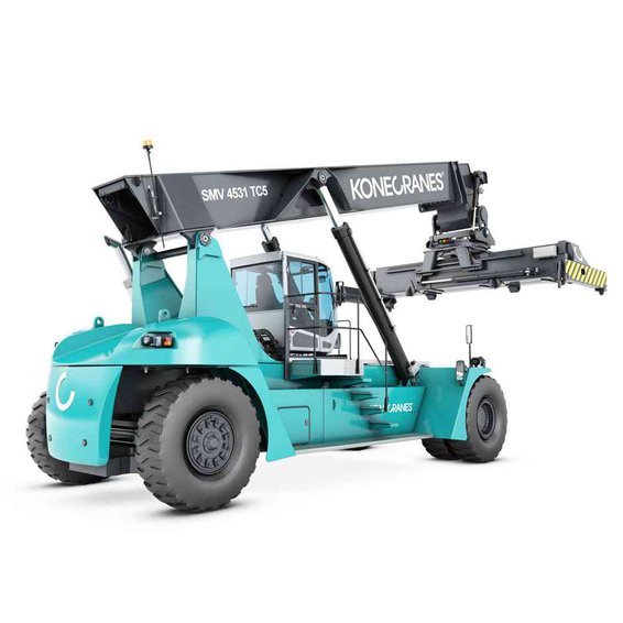 Konecranes SMV 4537 CC5 Intermodal Container Handling Reach Stacker SMV 4537 CC5 Intermodal Container Handling Reach Stacker