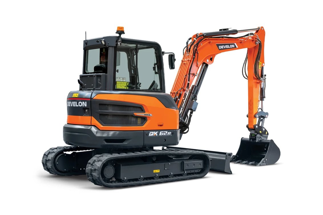 DEVELON DX62R-7 Mini Excavator 