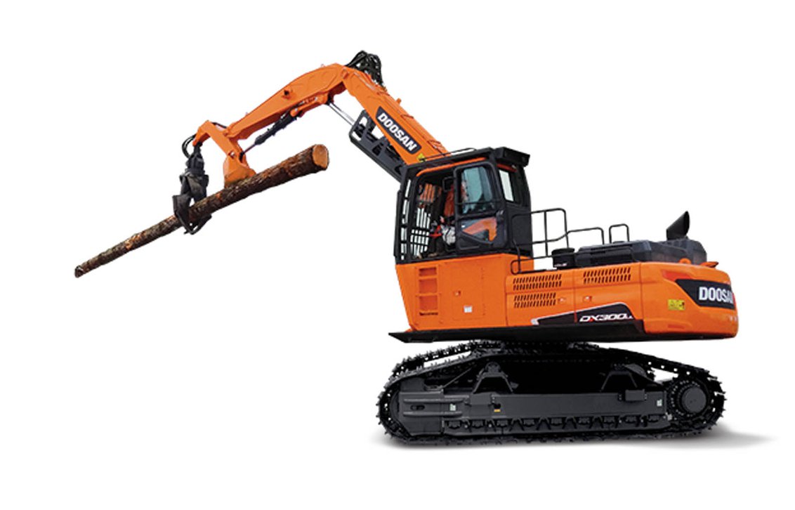 Doosan DX300LL5 Log Loader Westerra Equipment