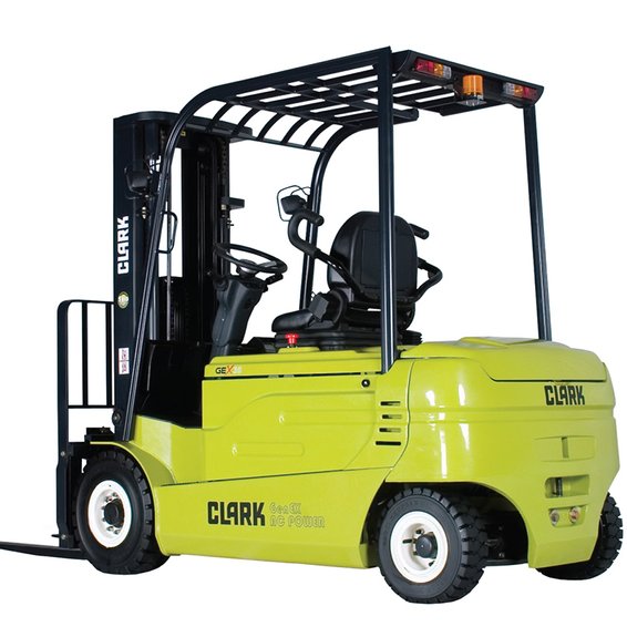 Clark GEX 30S Electric Rider Pneumatic Forklift 