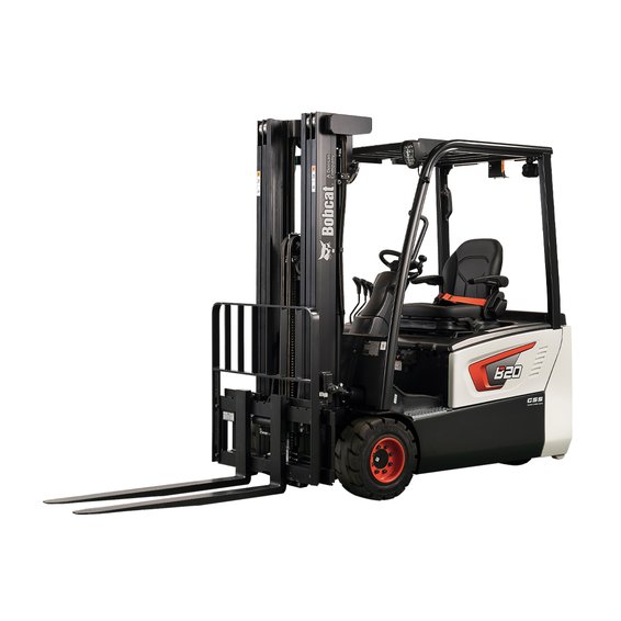 Bobcat B18T-7 Plus 3-Wheel Electric Cushion Forklift 