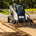 Bobcat T650 Compact Track Loader with land plane