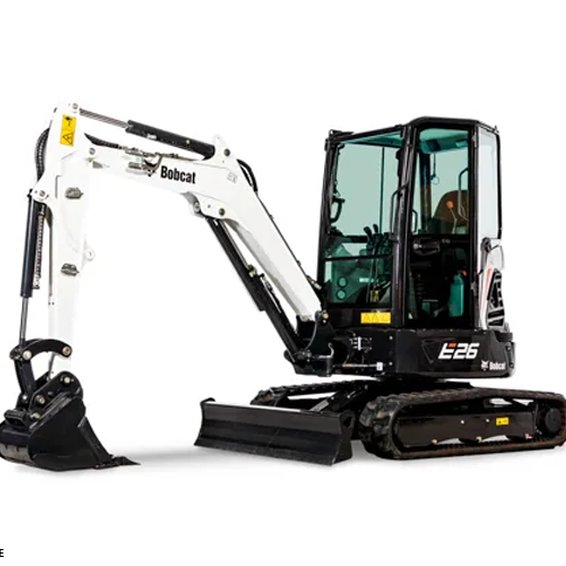 Rental Compact Excavator - 7,000 to 9,000 lbs 