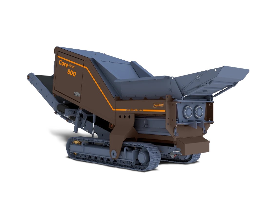Doppstadt CoreShred 800 Twin-Shaft Shredder 