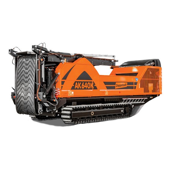 Doppstadt AK 640 K High-Speed Grinder Doppstadt AK 640K High-Speed Grinder