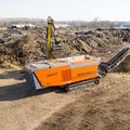 Doppstadt INVENTHOR Type 9 High-Torque Shredder shredding wood waste