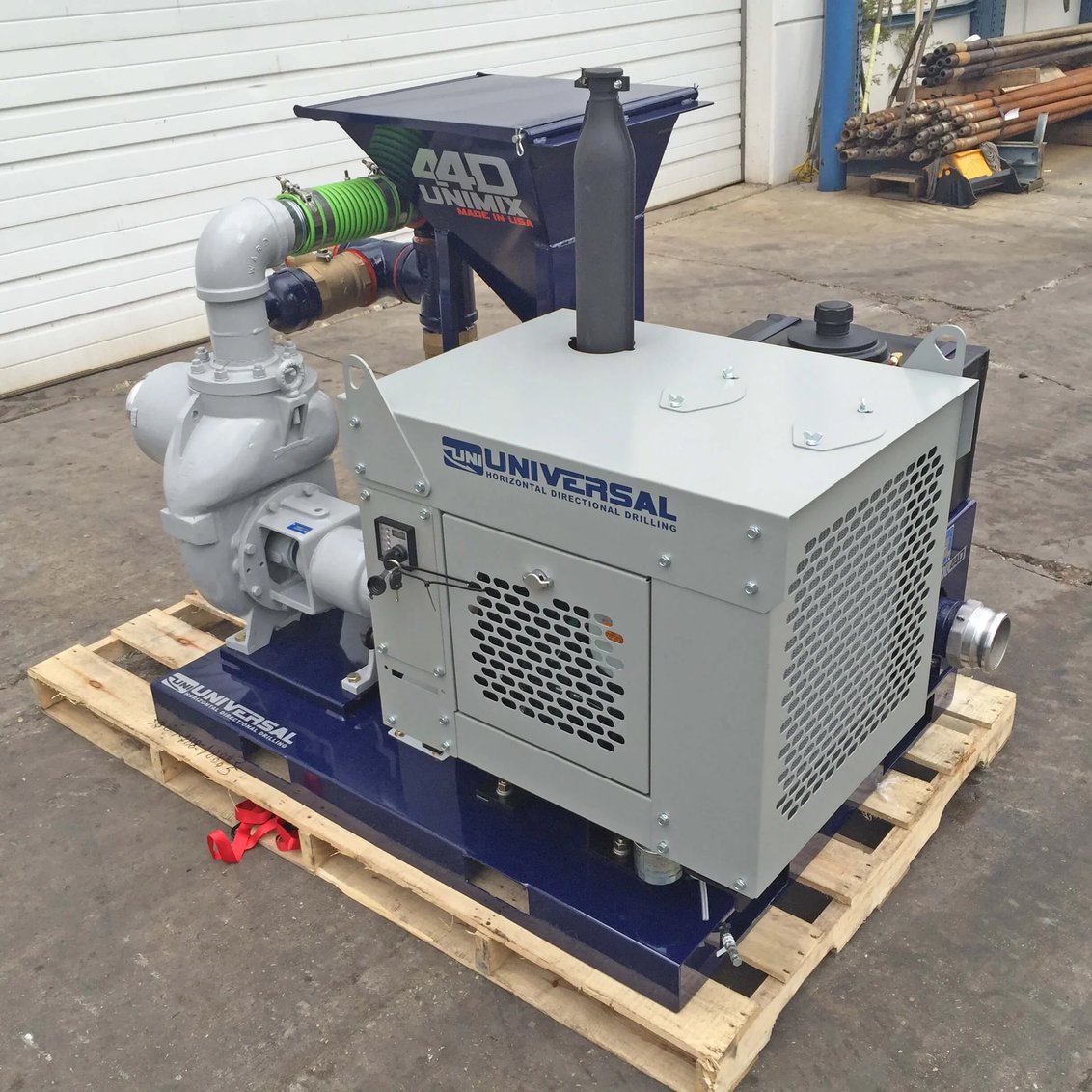 Universal HDD UNIMIX 44D Diesel HDD Mud Mixer Universal UNIMIX 44 Diesel Mix System