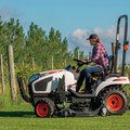 Bobcat CT1021 HST Sub-Compact Tractor mowing