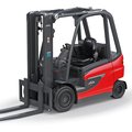Linde E20 Pneumatic Electric Rider Forklift  Linde E20 Pneumatic Electric Rider Forklift