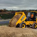 JCB 6T-1 Site Dumper tipping load of dirt