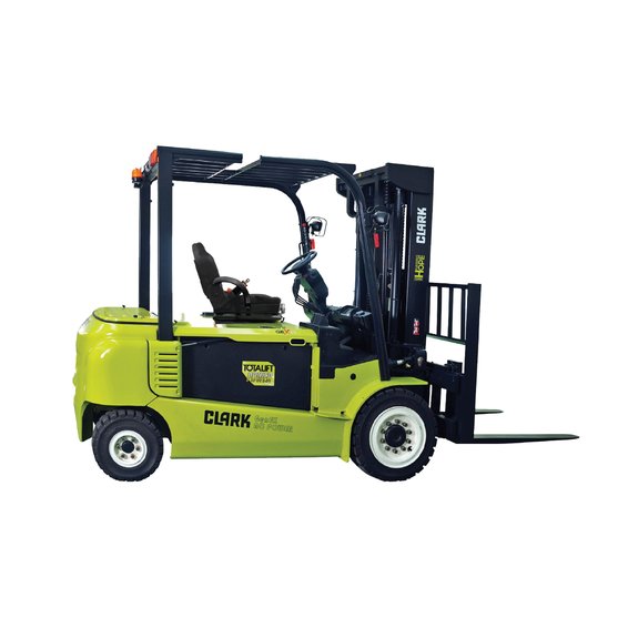 Clark GEX40 Electric Rider Pneumatic Forklift 