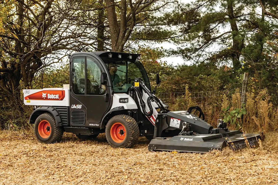 Bobcat UW56 Toolcat mowing