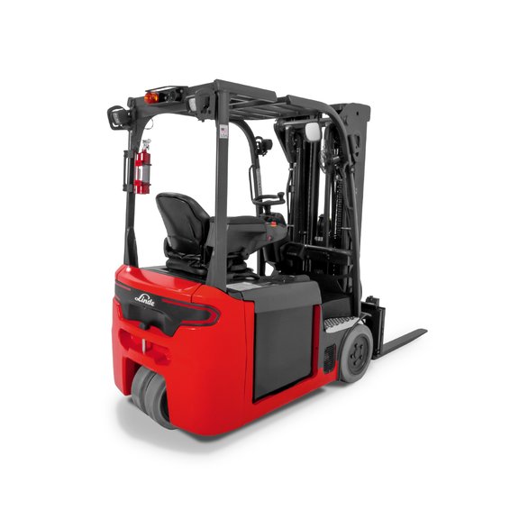 Linde E18 Electric Cushion Forklift 